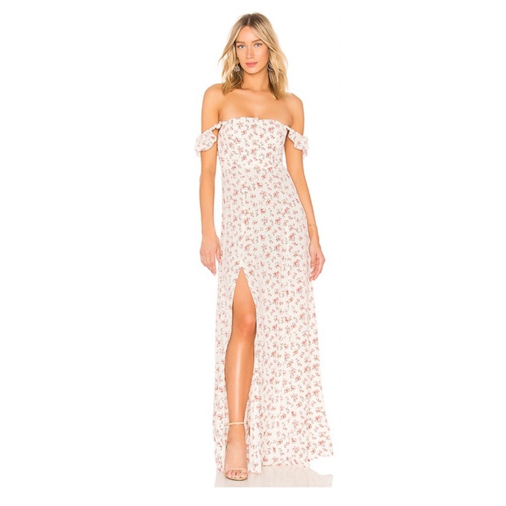 Flynn Skye Bardot Maxi Dress